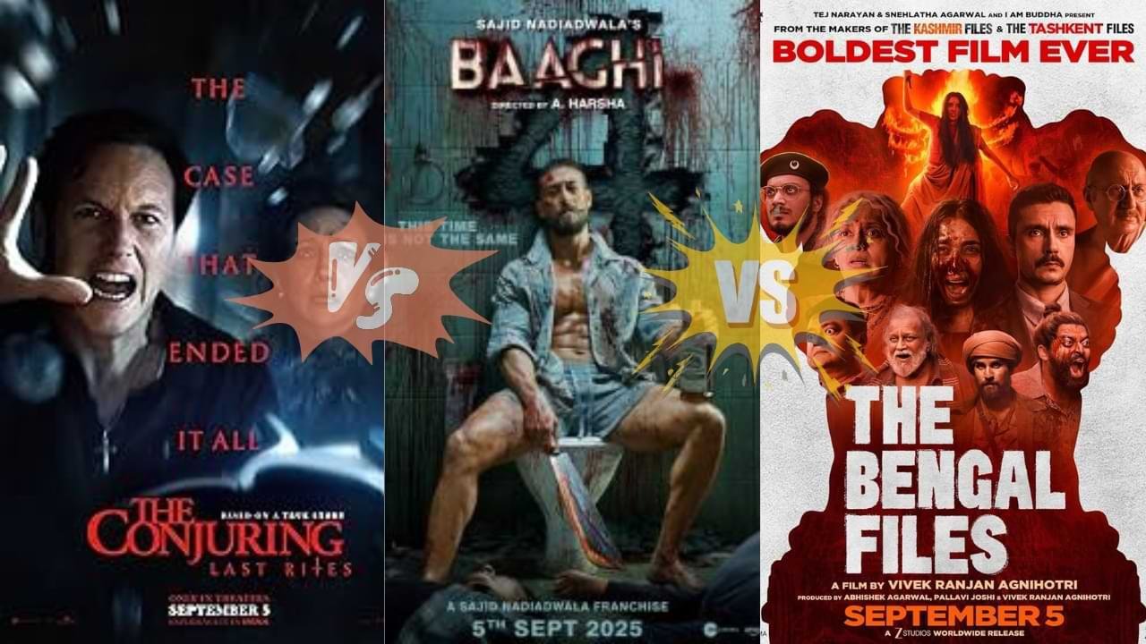 Baaghi 4 Slows Down, The Bengal Files Gains Momentum, and The Conjuring: Last Rites Breaks Records