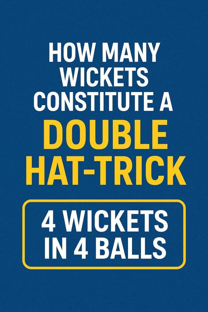 What is a Double Hat-Trick?