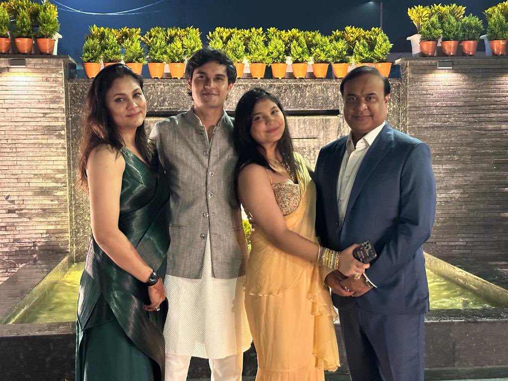 Himanta Biswa Sarma family