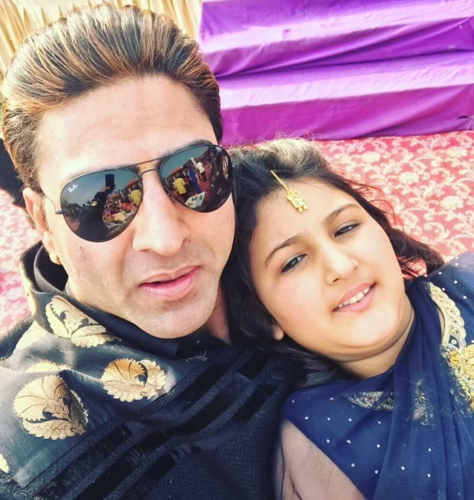 Varinder singh ghuman with daughter